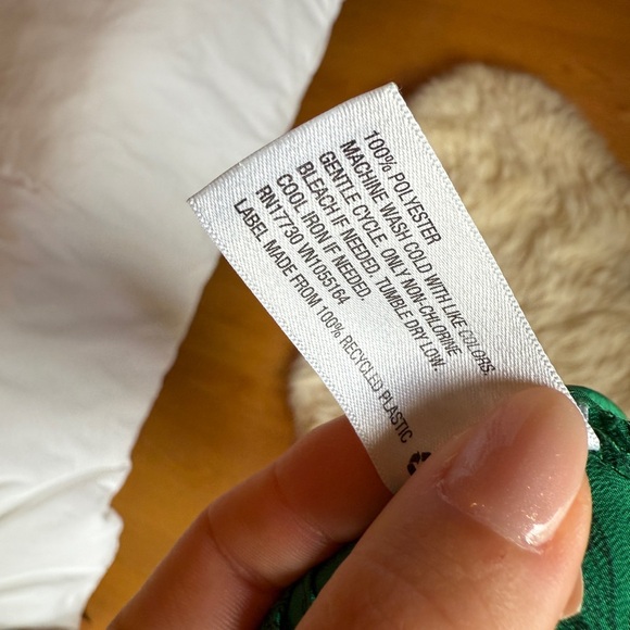 Green Bee Patterned Women's Merona Top - Picture 3 of 3